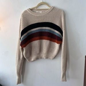 Slouchy Striped Sweater